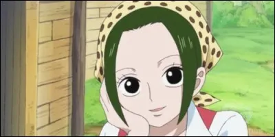 Which member of the Straw Hat crew is Makino, tavern keeper, closest to?