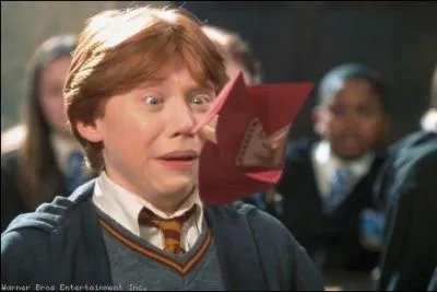 From which volume does this photo of Ron Weasley come? (scares)