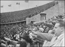 Which major international sporting event was used as propaganda for the Nazi regime in 1936 in Berlin?