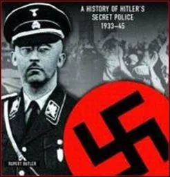 What is the name of the Nazi political police whose absolute leader was Heinrich Himmler?