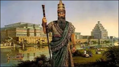 The city of Babylon reached its apogee in the 6th century B.C. under which king (605 to 562 B.C.)?