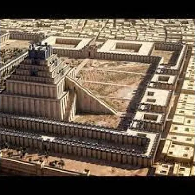 What is the name of the great religious complex in the form of the temple dedicated to it and the zyggurat?