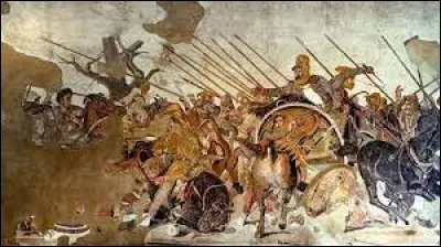 What great battle had he just won over the Persian army of Darius III, which was occupying the territory?