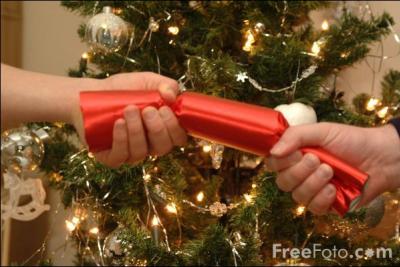 According to RoSPA (Royal Society for the Prevention of Accidents), what is the biggest risk from pulling a cracker at Christmas?