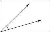 Identify the type of angle.