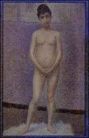 Who painted 'Poseuse debout de face'?