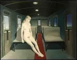 Who painted 'Femme nue dans un wagon'?