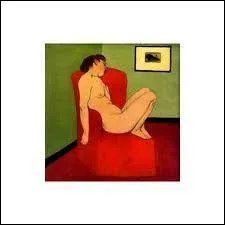 Who painted 'Nude on a red armchair'?