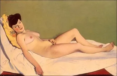 Who painted 'Femme nue couchee'?