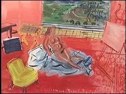 Who painted 'Nude in the studio'?