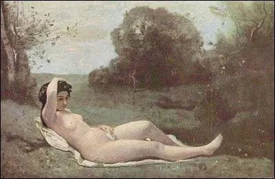 Who painted 'Nymphe couchee'?