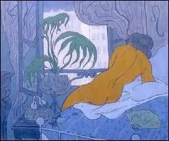 Who painted 'Nu a l'eventail'?