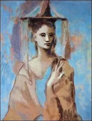 This portrait with hat depicts a woman from Majorca. Who painted it?