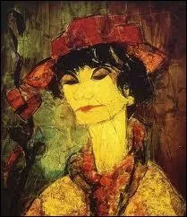 This is a hat portrait of the great Coco Chanel. Who is the painter?
