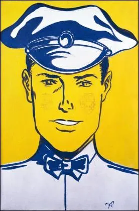 This smiling, cap-wearing portrait was painted by an American. Who is he?