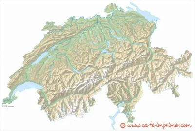 Switzerland is a landlocked country. With how many other countries does it share its borders?