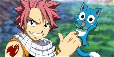 Who does Natsu find in the world of Edolas?