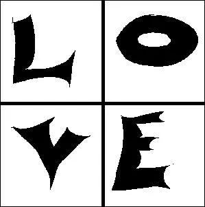 Where is the O in love