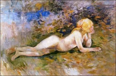 Who painted 'Bergere nue couchee'?
