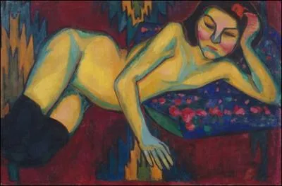 Who painted 'Nu jaune'?