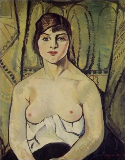 Who painted 'Femme au seins nus'?