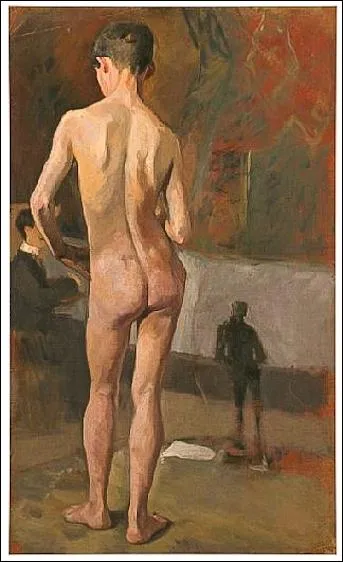 Who painted this 'Nu de dos'?