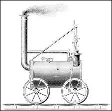 In which country was the steam locomotive invented?