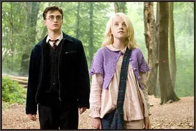 Luna tells Harry that away from his friends he is less: