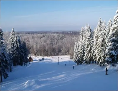 Which is the largest mountain in latvia?