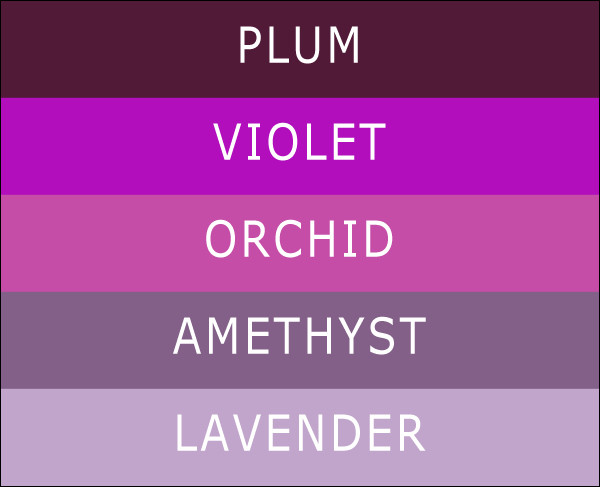 Which of these colours is also a summer fruit?
