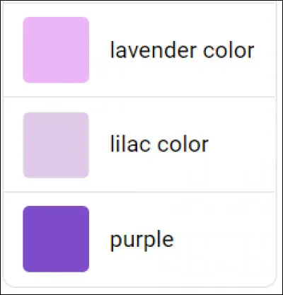 Which is the darker colour?