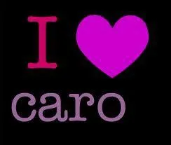 Which girl has a friend named Caro?