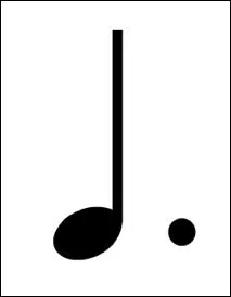 In 4/4 time, how many beats would this note get?