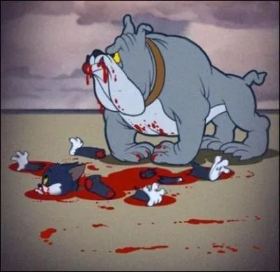 Damn! He had just finished with that dirty mouse! 