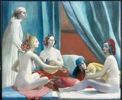 Who painted 'Les Odalisques'?