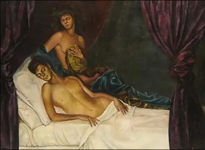 Who painted 'L'alcove'?