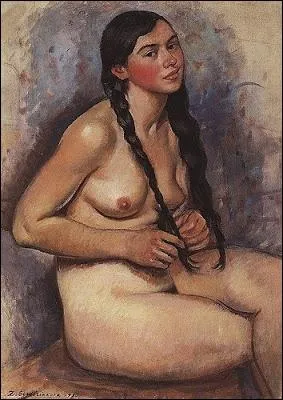 Who painted this 'Seated Nude'?