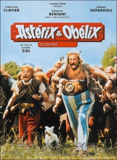 He's the imposing Obelix in: Asterix and Obelix versus ... . .