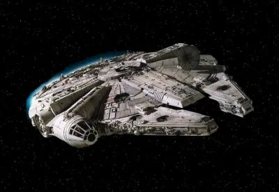 What is the name of the famous ship belonging to Han Solo ?