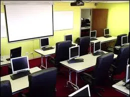 In this class there are many computers, where is it?