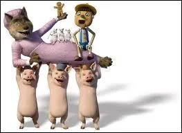 In which anime do the 3 little pigs in the picture make a guest star appearance?