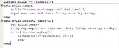 The following code is submitted. What are the results?