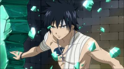 Eternal rival of Natsu Dragnir, this character is able to manipulate ice, who is it ?