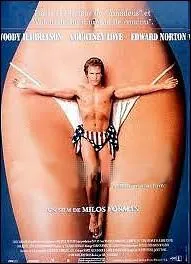 American film directed by Milos Forman in 1996 with Woody Harrelson and Courtney Love :