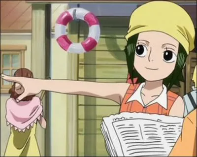 Who is this green-haired girl?