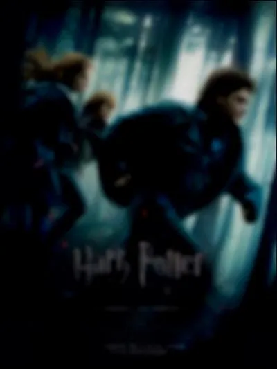 What can you see on the cover of the DVD Harry Potter and the Deathly Hallows, Part 1?