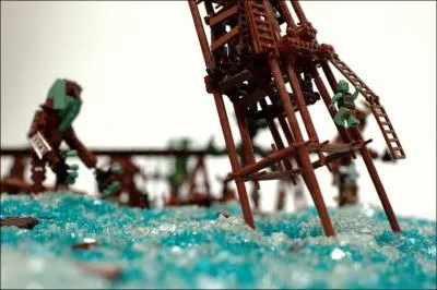 During this tough battle, Frodo is lured into a trap by Gollum ...