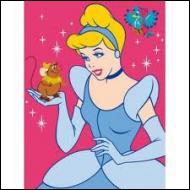 What is the name of the fat mouse who helps Cinderella make her ball gown?
