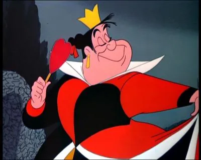 Which Disney features the Queen of Hearts?