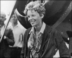 Which of the following statements is true about Amelia Earhart?
